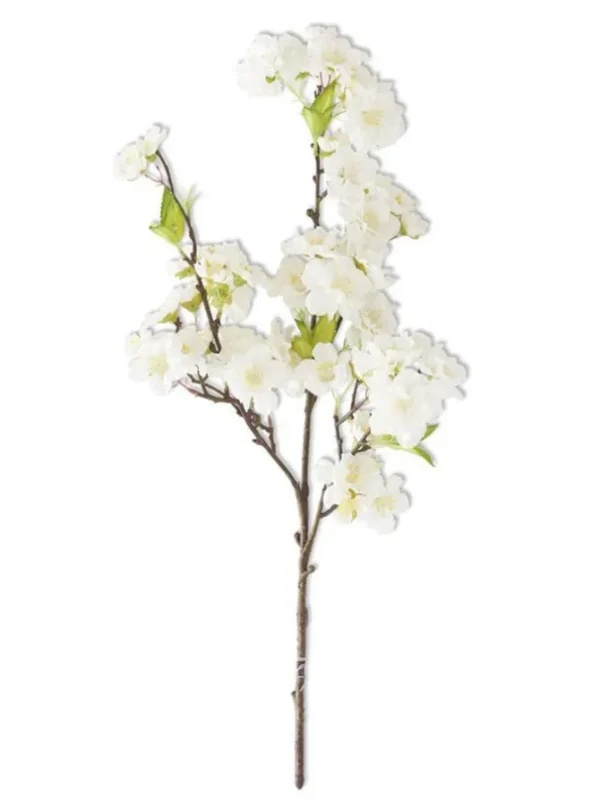 Cherry Blossom Spray 18 in. White