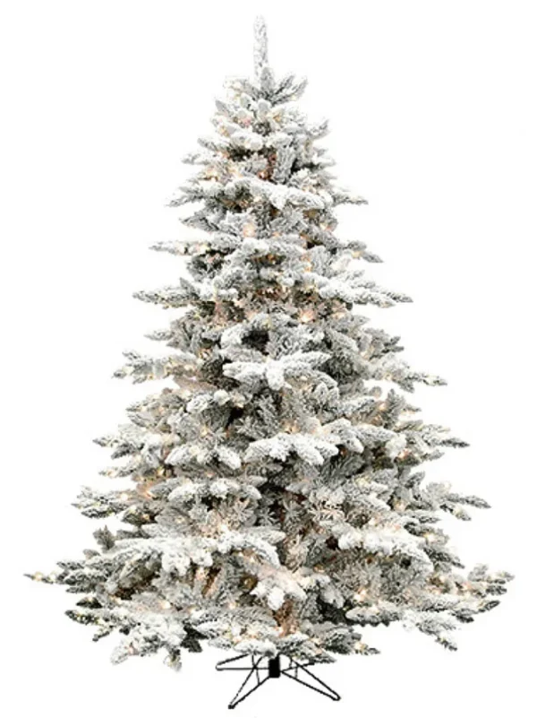 Deluxe Flocked Arctic 7.5 Feet