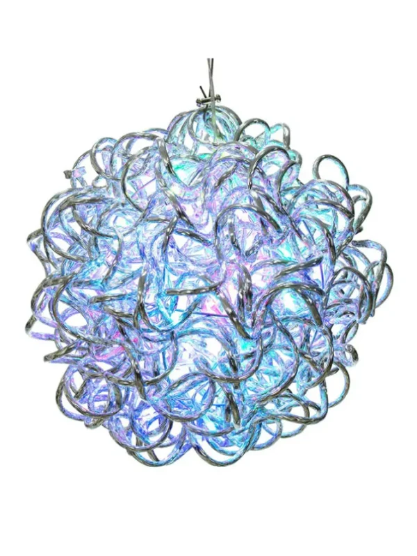 LED Spiral Orb 10 in. RGB