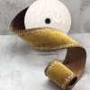 Lush Velvet Countessa Scallop Jewel Trim 4 in. x 10 yd. Gold