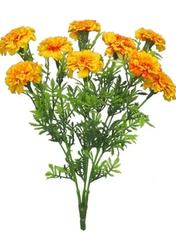 Marigold Bush 14 in. Yellow / Orange