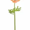 Natural Touch Anemone 17.5 in. Coral