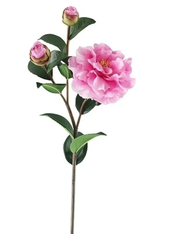 Natural Touch Camellia 28.5 in. Orchid