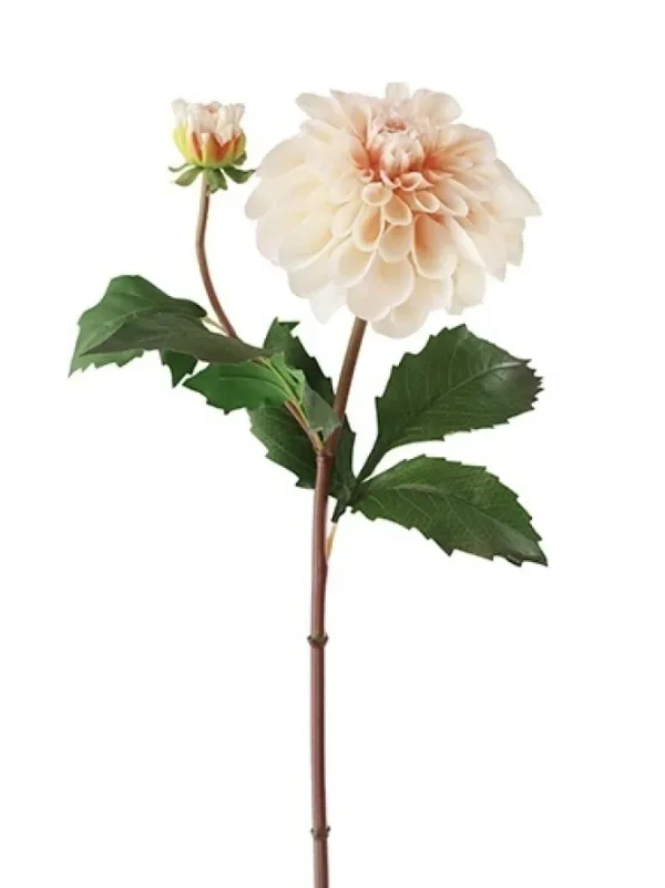 Natural Touch Dahlia 25 in. Blush