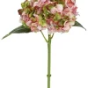 Natural Touch Hydrangea 18 in. Mauve / Green