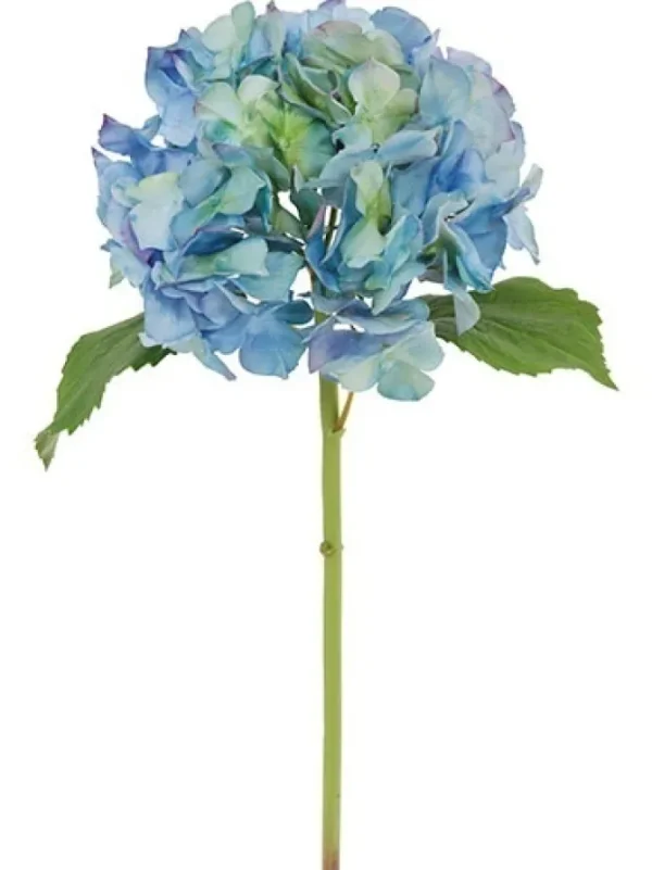 Natural Touch Hydrangea 21 in. Blue