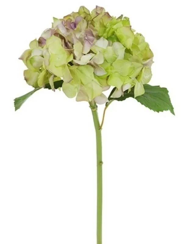 Natural Touch Hydrangea 21 in. Lavender / Green