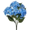 Natural Touch Hydrangea Bush 22 in. Blue