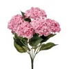 Natural Touch Hydrangea Bush 22 in. Pink