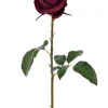 Natural Touch Rose Bud Pick 20.5 in. Burgundy