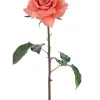Natural Touch Rose Dutchess Open 20 in. Deep Salmon