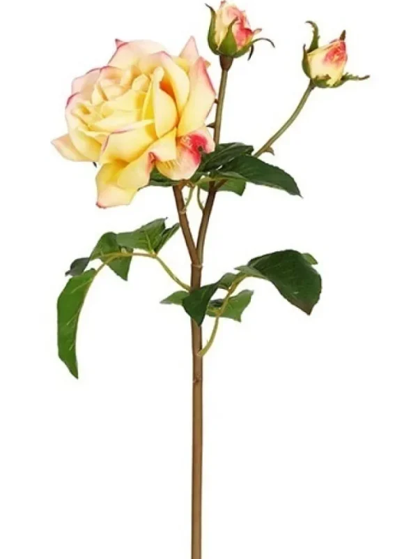 Natural Touch Rose Sweet Juliet 22 in. Coral