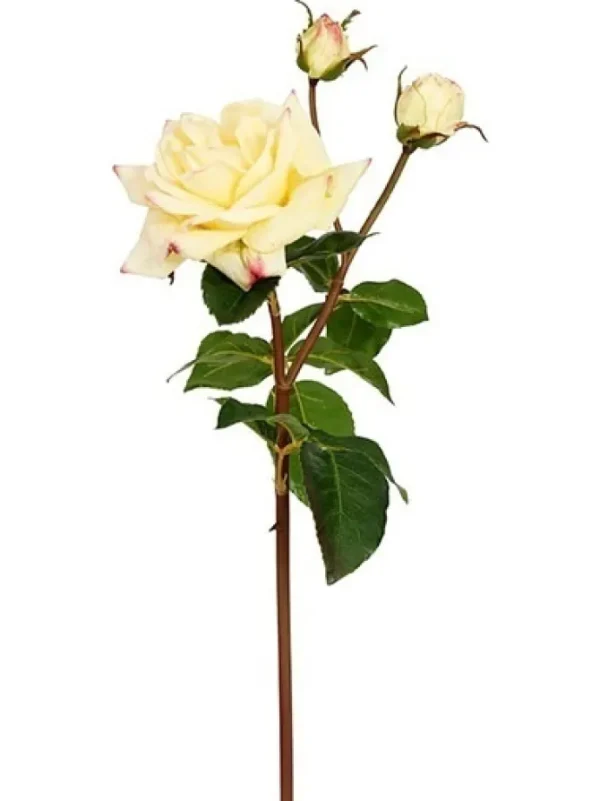 Natural Touch Rose Sweet Juliet 22 in. Yellow