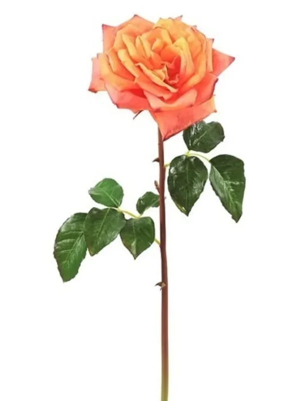 Natural Touch Rose Westminster 20.5 in. Yellow / Peach