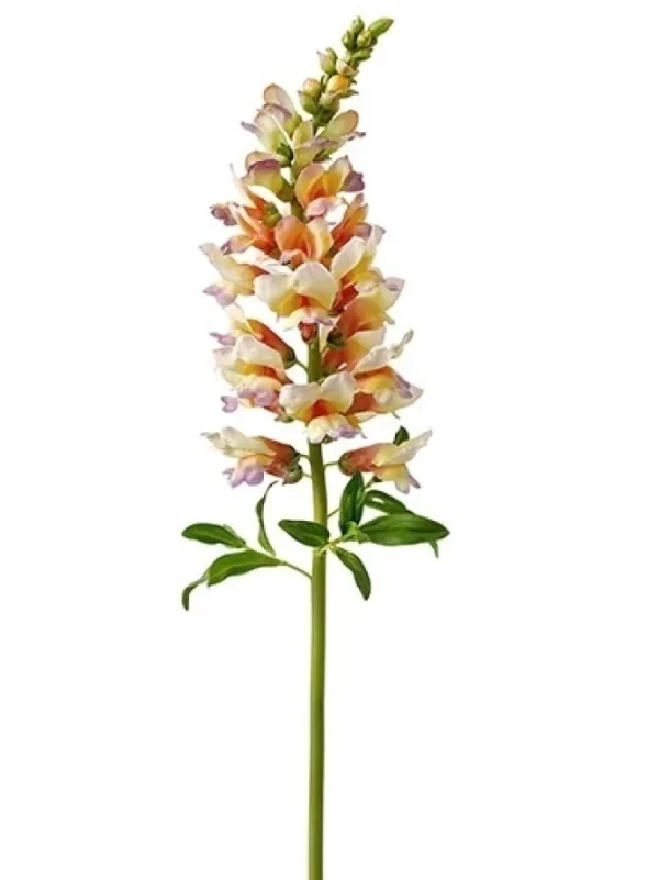 Natural Touch Snapdragon 30 in. Yellow / Purple