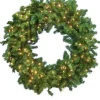 Norway Pine Wreath 48 in. Staylit