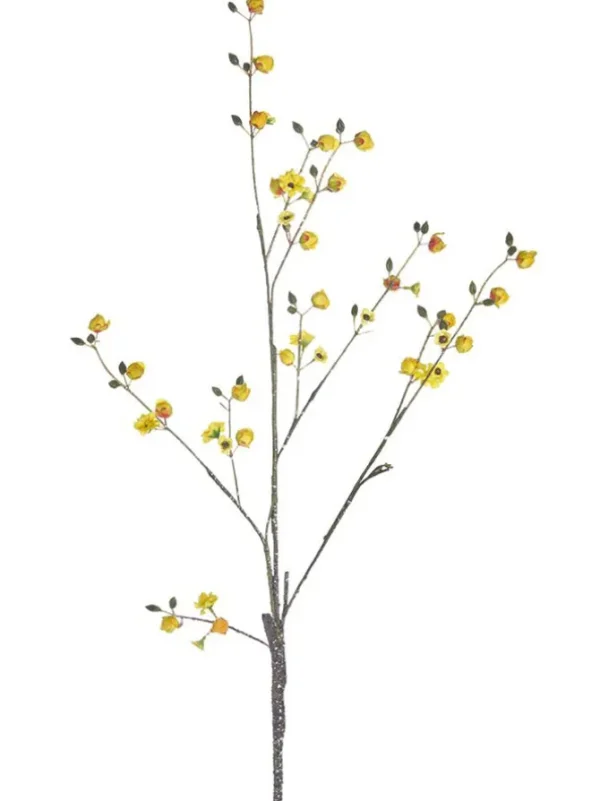 Peach Blossom Spray 37 in. Yellow