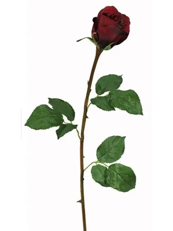 Rose Bud 19.5 in. Red