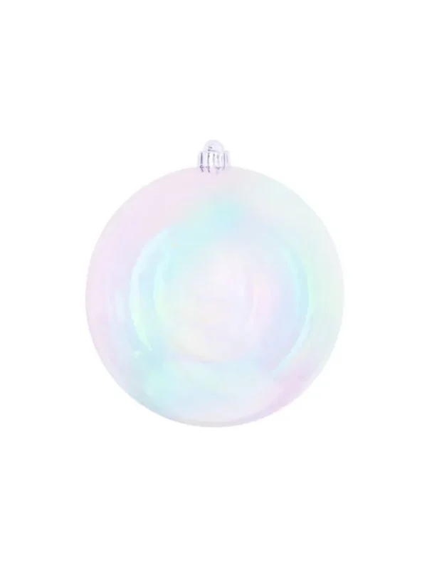 Seamless Shatterproof Iridescent White 4 in. - Case of 72