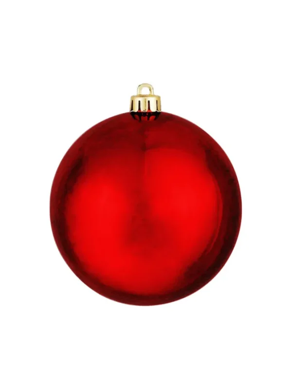 Seamless Shatterproof Shiny Red 4.75 in. - Case of 48