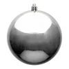 Seamless Shatterproof Shiny Silver 8 in. - Case of 12