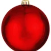 Seamless Shatterproof Shiny Red 12 in.