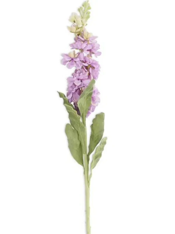 Stock Flower Stem 30 in. Purple