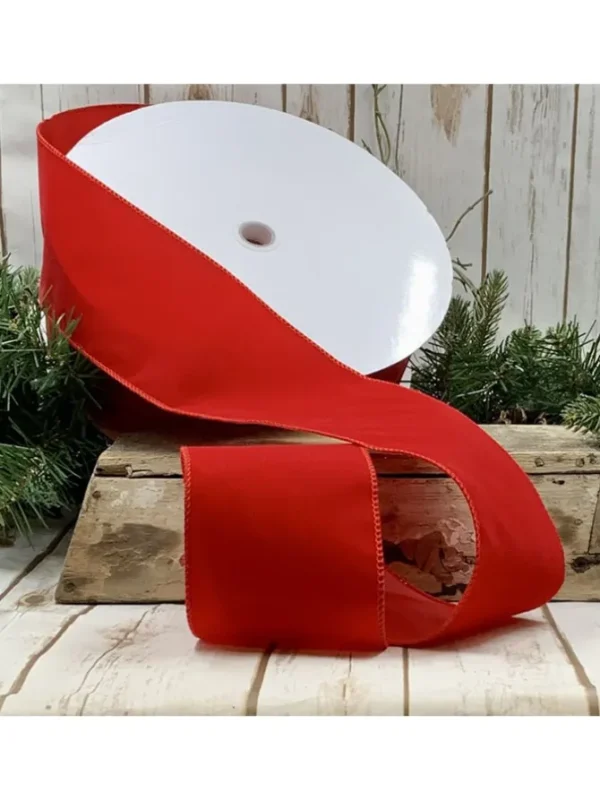 Velvet 4 in. x 100 yd. Red