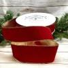 Velvet 2.5 in. x 100 yd. Red W/ Gold Back