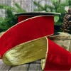 Velvet 2.5 in. x 10 yd. Red w/ Gold Back
