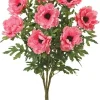 Wave Anemone Bush 20 in. Coral