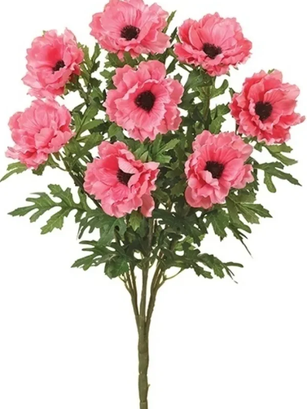 Wave Anemone Bush 20 in. Coral