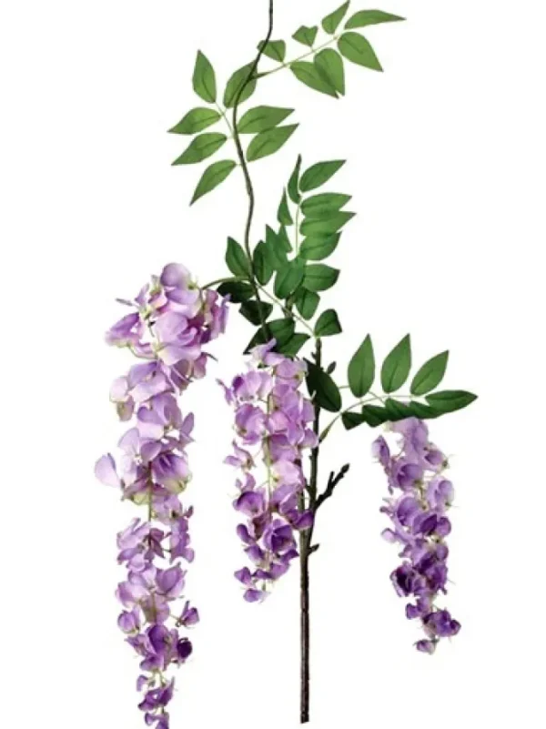 Wisteria Branch 38 in. Lavender